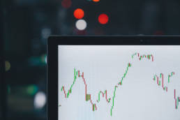 computer screen stock market
